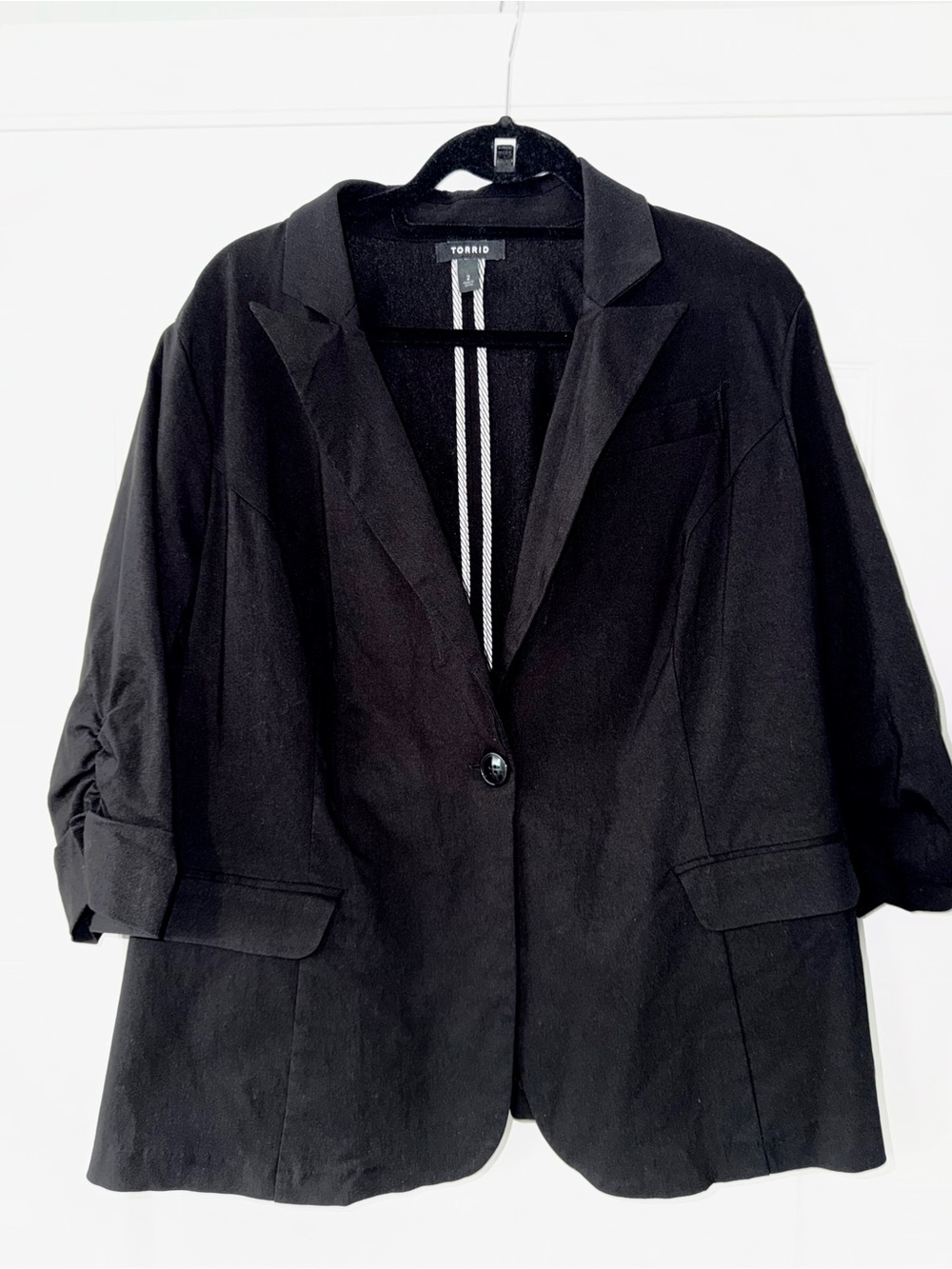 torrid Black Single-Button Blazer